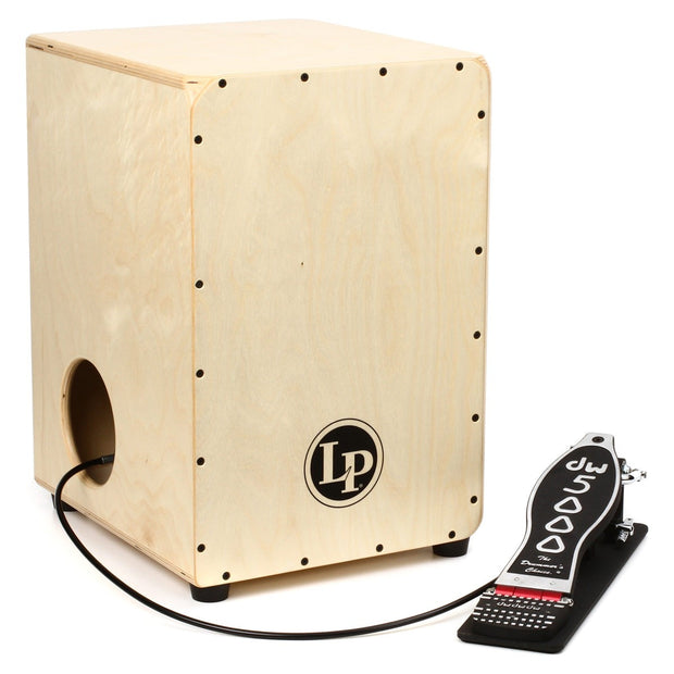 LP LP1400NWP - 2-Sided Cajon w/ DW Cajon Pedal