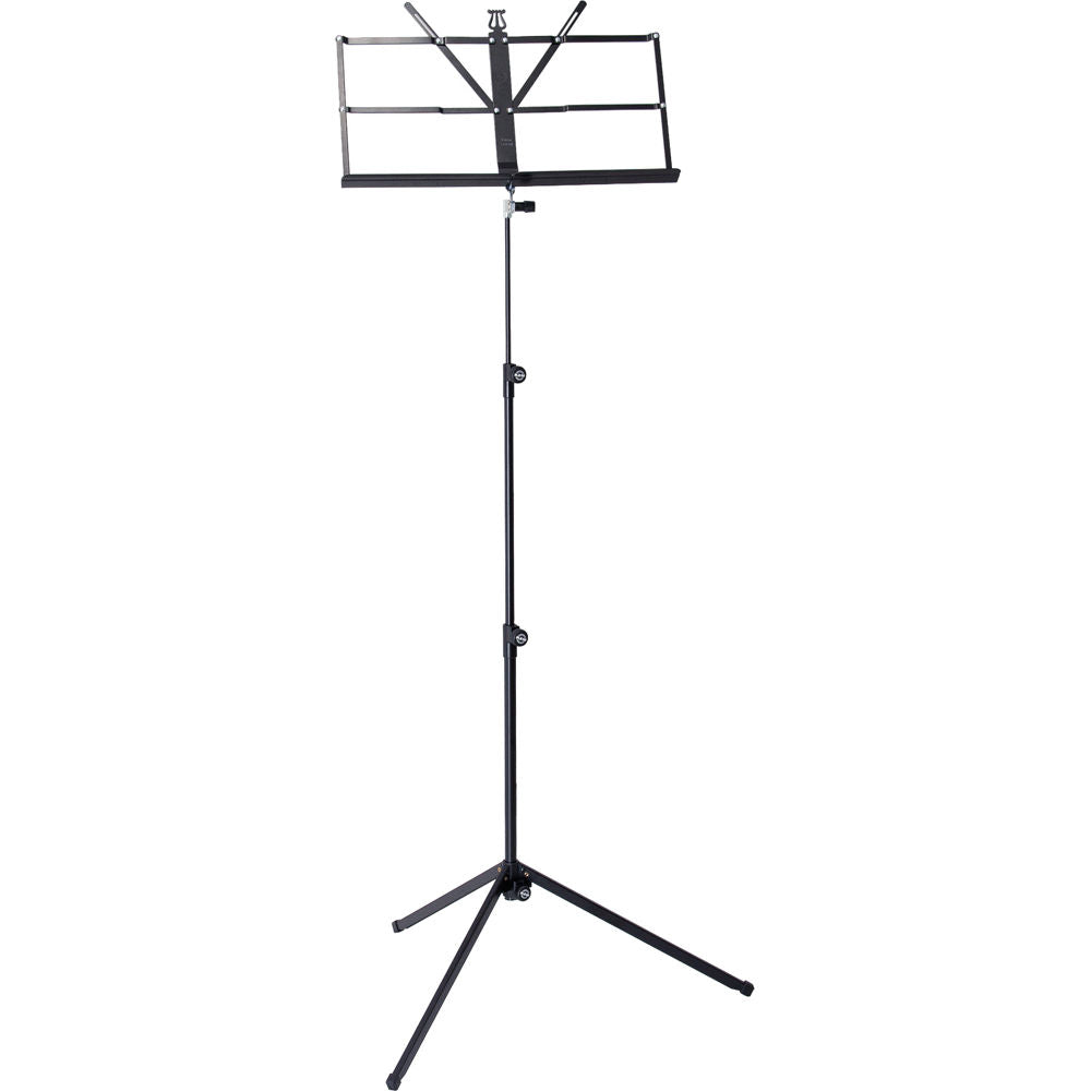 K&M 10040 Folding Music Stand (Black)