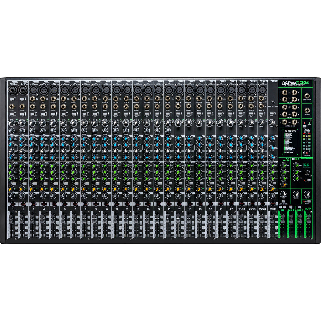 Mackie ProFX30v3 30-Channel Mixer w/ FX and USB Interface ProFX v3