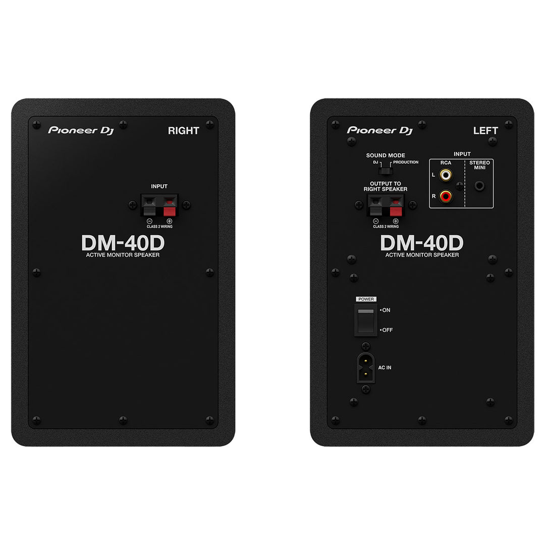 Pioneer DM-40D 4” desktop monitor system (Black)