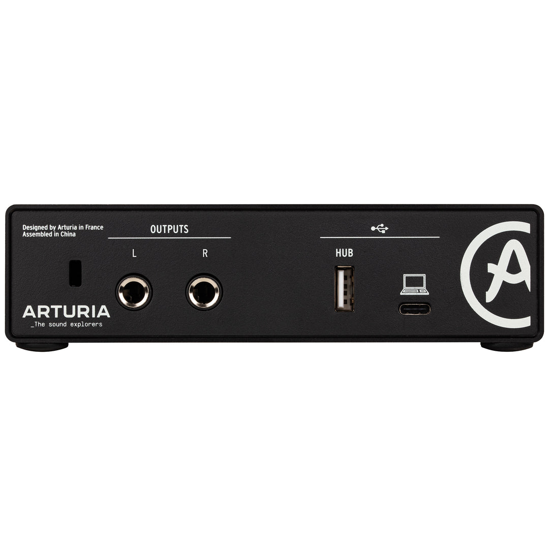 Arturia MiniFuse 1 Portable 1-Channel USB Audio Interface - Black