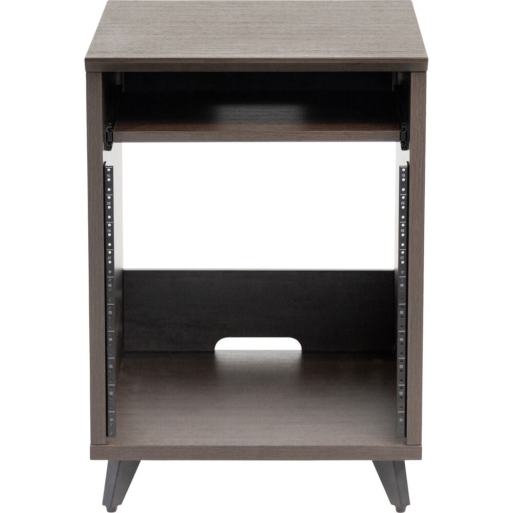 Gator Elite Series 10 RU Studio Rack Table - Dark Walnut Brown