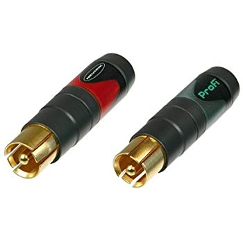 Neutrik NF2C-B/2 Profi Professional RCA Plugs