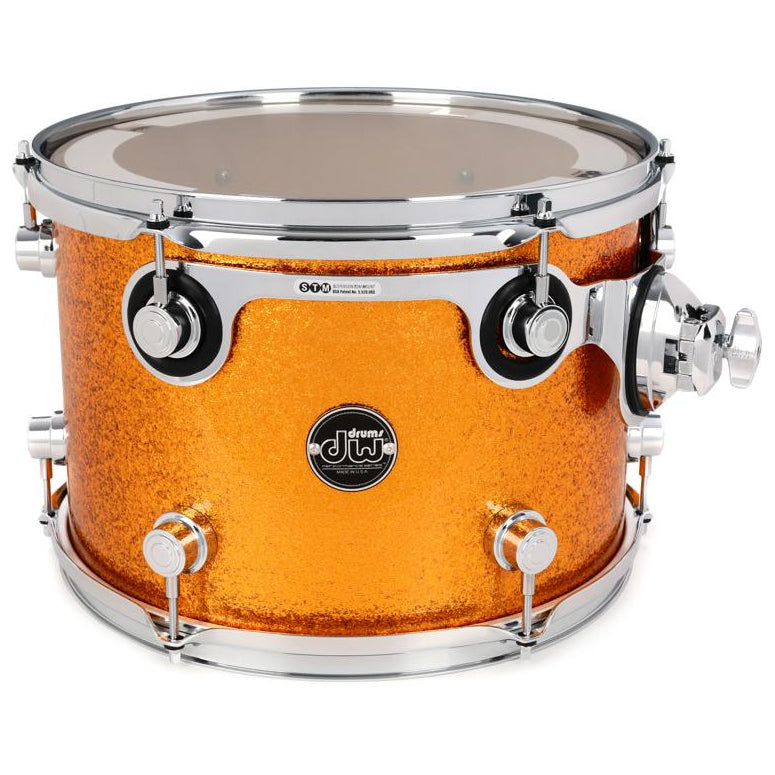 DW Performance Series Tom Tom 9x13 Finish Ply - Gold Sparkle