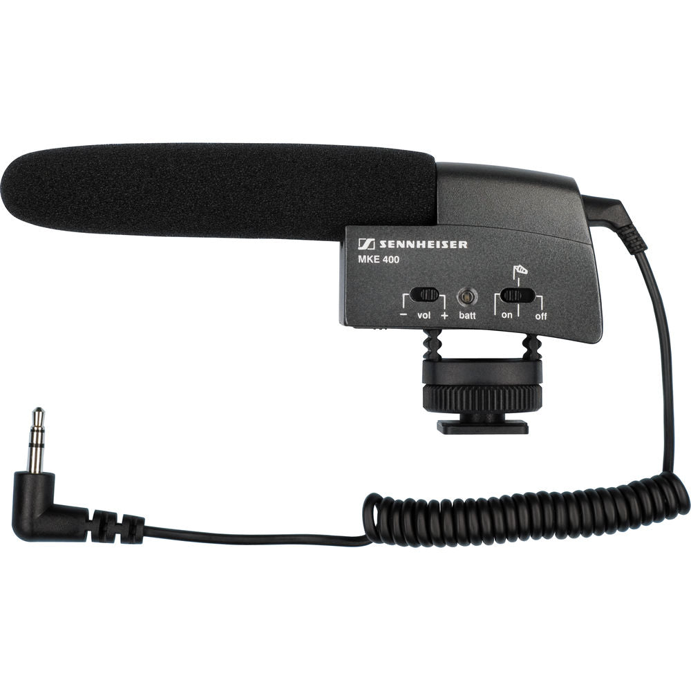 Sennheiser MKE 400 Camera-Mount Shotgun Microphone (2nd Generation)
