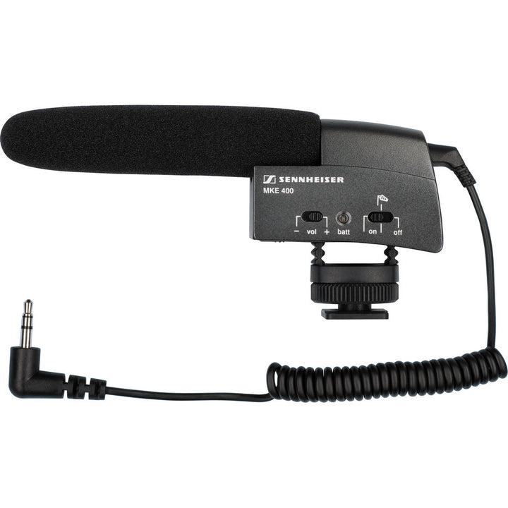 Sennheiser MKE 400 Camera-Mount Shotgun Microphone (2nd Generation)