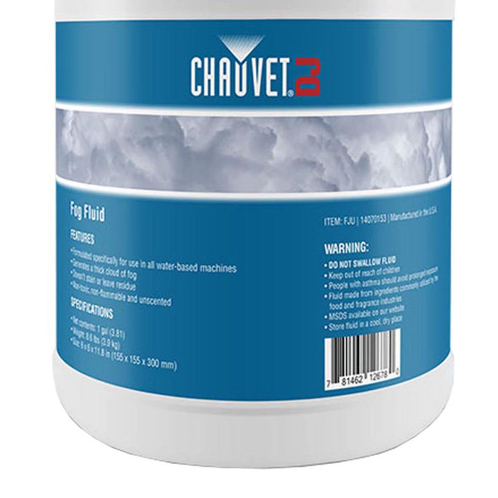 Chauvet DJ FJU Fog Fluid (Gallon)