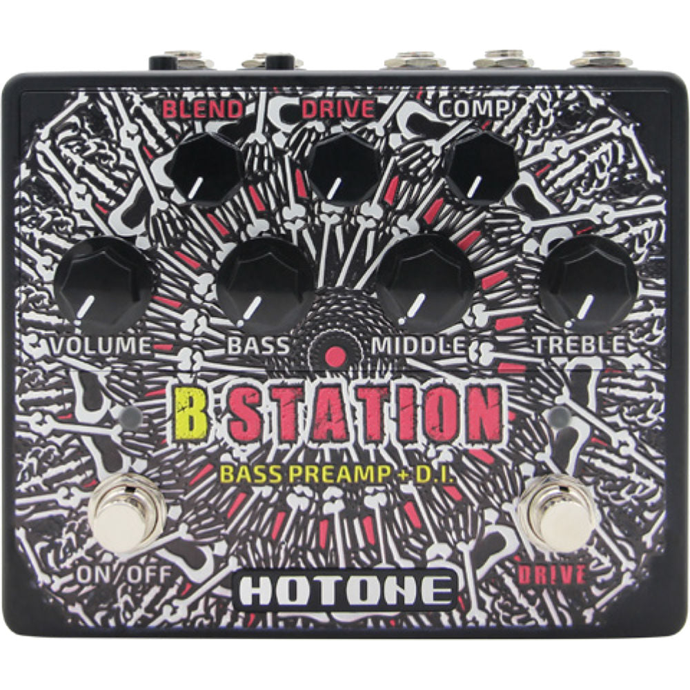 Hotone TPPBST Performer Series B Station Bass Preamp with Drive and Compression