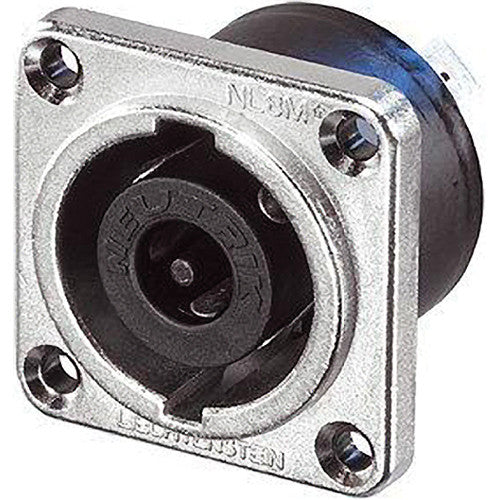 Neutrik NLT8MP - Nickel Male Panel Speakon -8 Pole
