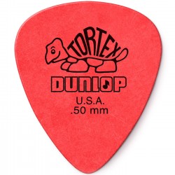 Dunlop 418P-50 Tortex Players Pac Refills red