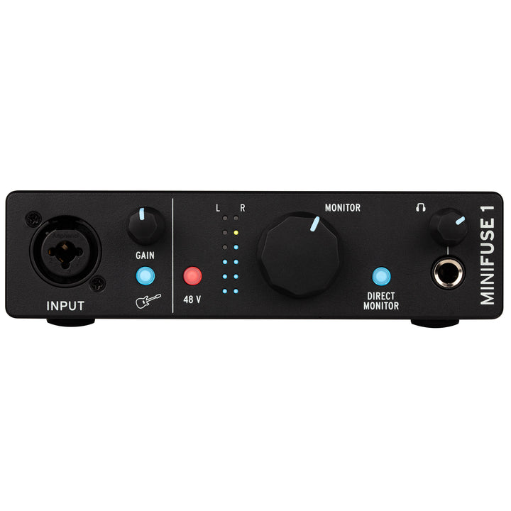 Arturia MiniFuse 1 Portable 1-Channel USB Audio Interface - Black
