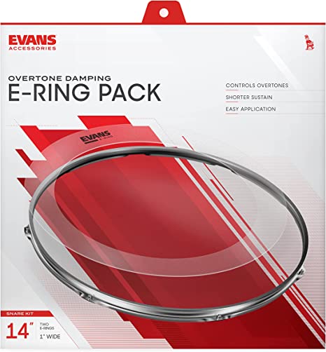 Evans ER-SNARE- Evans E-Ring Pack, Snare