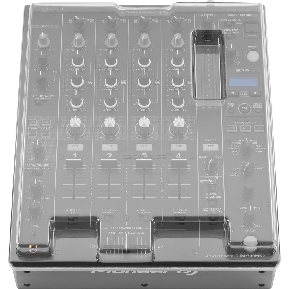 Decksaver Dust Cover for Pioneer DJM-750 MK2 DJ Mixer