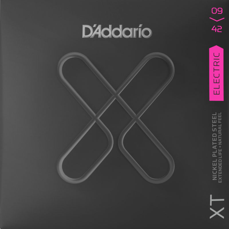 D'Addario XTE0942 Set Electric Guitar XT Super Light
