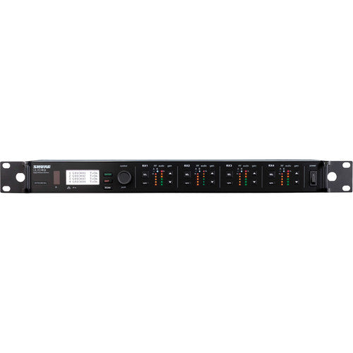 Shure ULXD4Q Quad-Channel Digital Wireless Receiver (X52: 902 to 928 MHz)