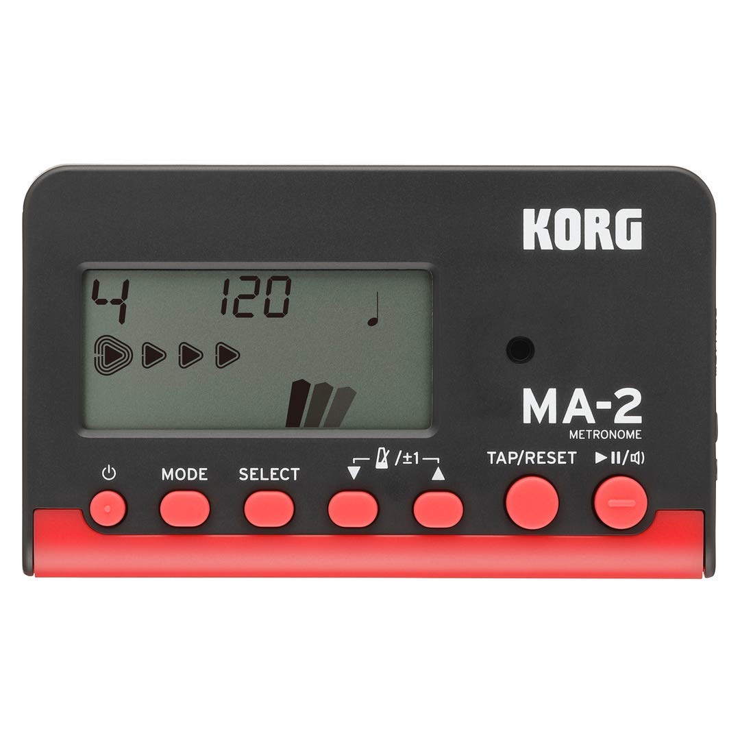 Korg MA-2 Digital Metronome (Black Red)