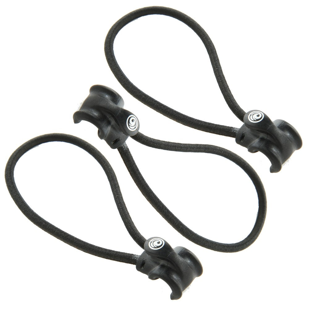 D'Addario PW-ECT-03 - ELSTC CBL TIES 3PK, FISHBOWL