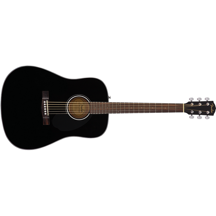Fender CD-60S Dreadnought Acoustic Guitar w/ Walnut Fingerboard - Black
