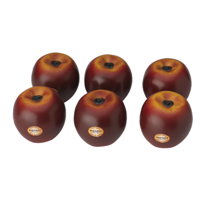 Remo SC-APLG-06 - Large Apple shaker-6pcs/bag