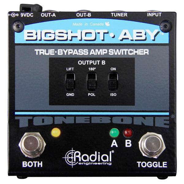 Tonebone BigShot ABY True-Bypass Amp Switcher