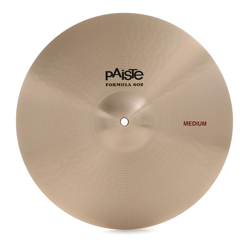 Paiste Formula 602 Classic Sounds Medium Crash Cymbal - 18”