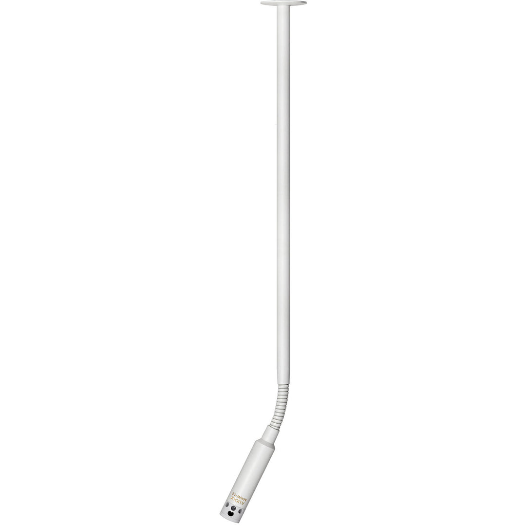 Audix M40W6 Miniature High-Output Ceiling Microphone w/ 12” Gooseneck - Hypercardioid