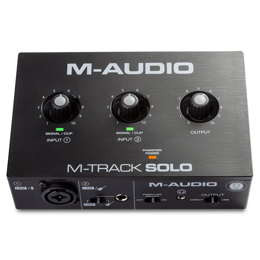 M-Audio M-Track Solo 2-Channel USB Audio Interface
