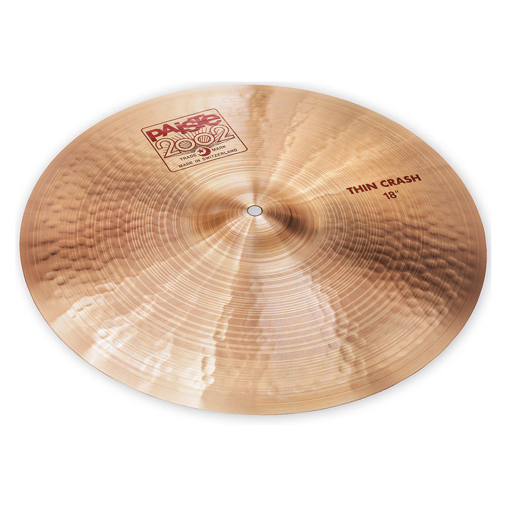 Paiste 2002 Classic Series Thin Crash Cymbal - 18”