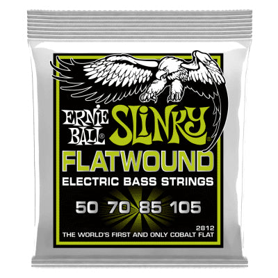 Ernie Ball 2812EB SLINKY FLATWOUND REGULAR 50–105