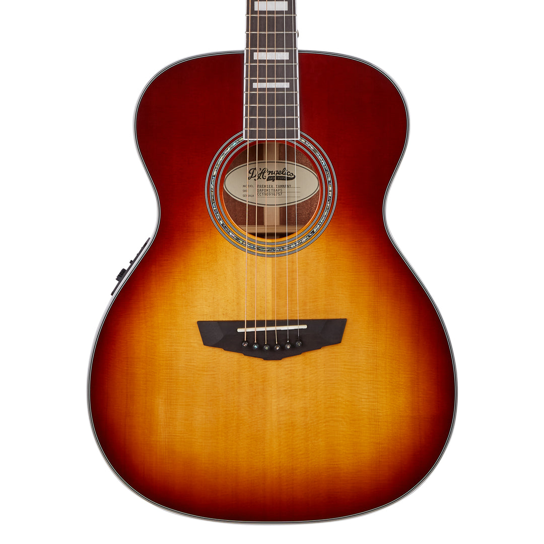 D’Angelico Premier Tammany Acoustic Guitar - Iced Tea Burst