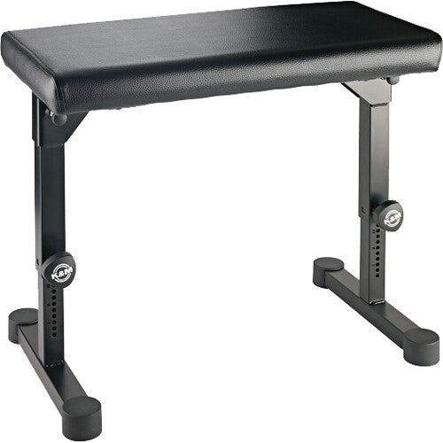 K&M 14087 Piano Bench - Black Imitation Leather