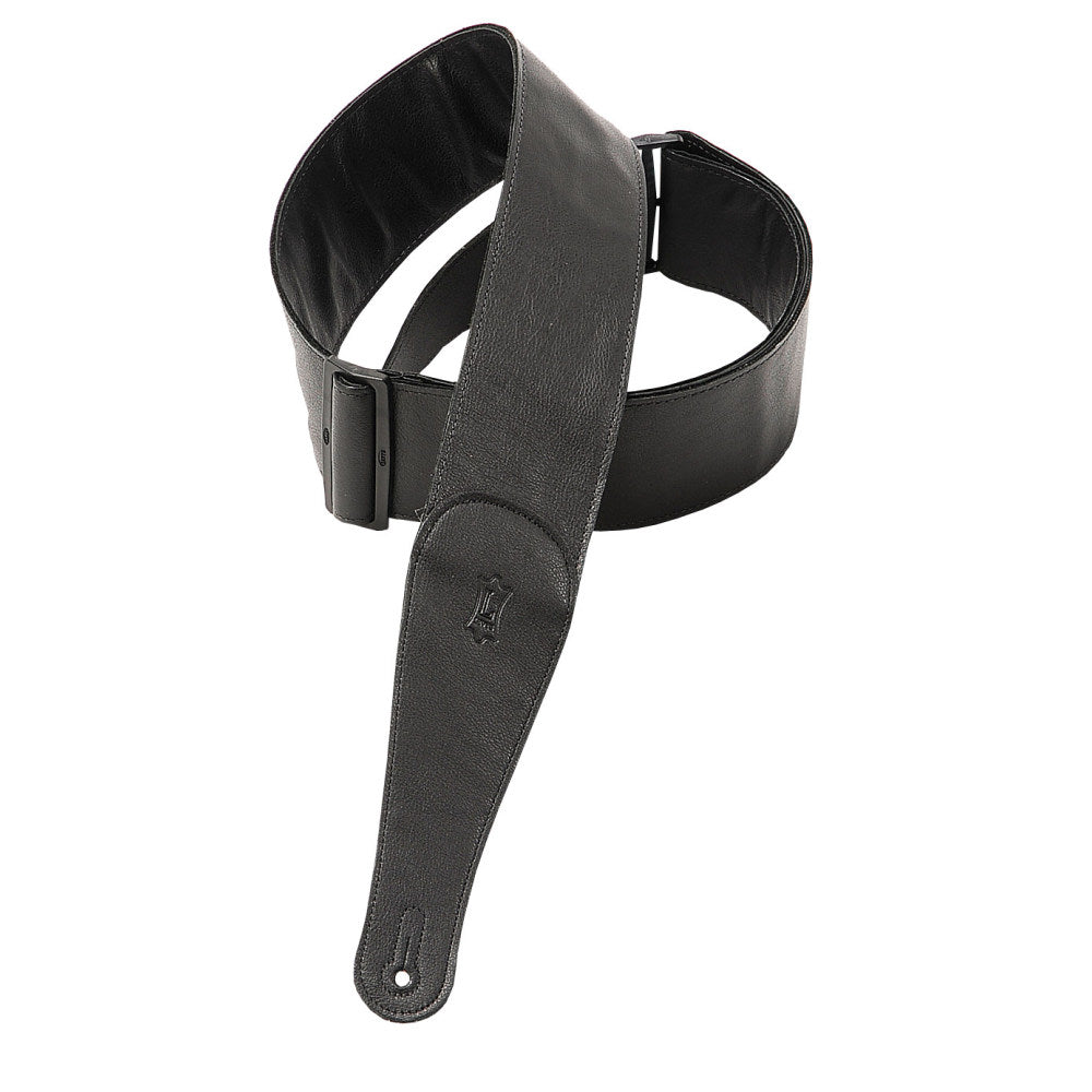 Levy's M7GG3-BLK Garment Leather Guitar Straps