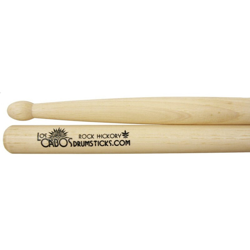 Los Cabos LCDROCKH Rock Drum Sticks-White Hickory