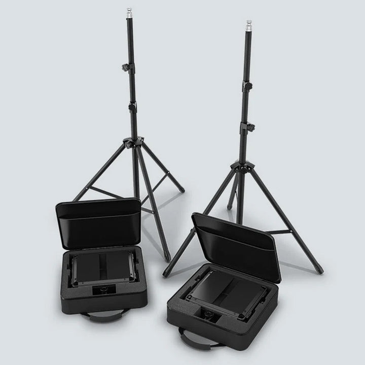 Chauvet DJ Cast Panel Pack Dual LED Panel Fixtures On Stands