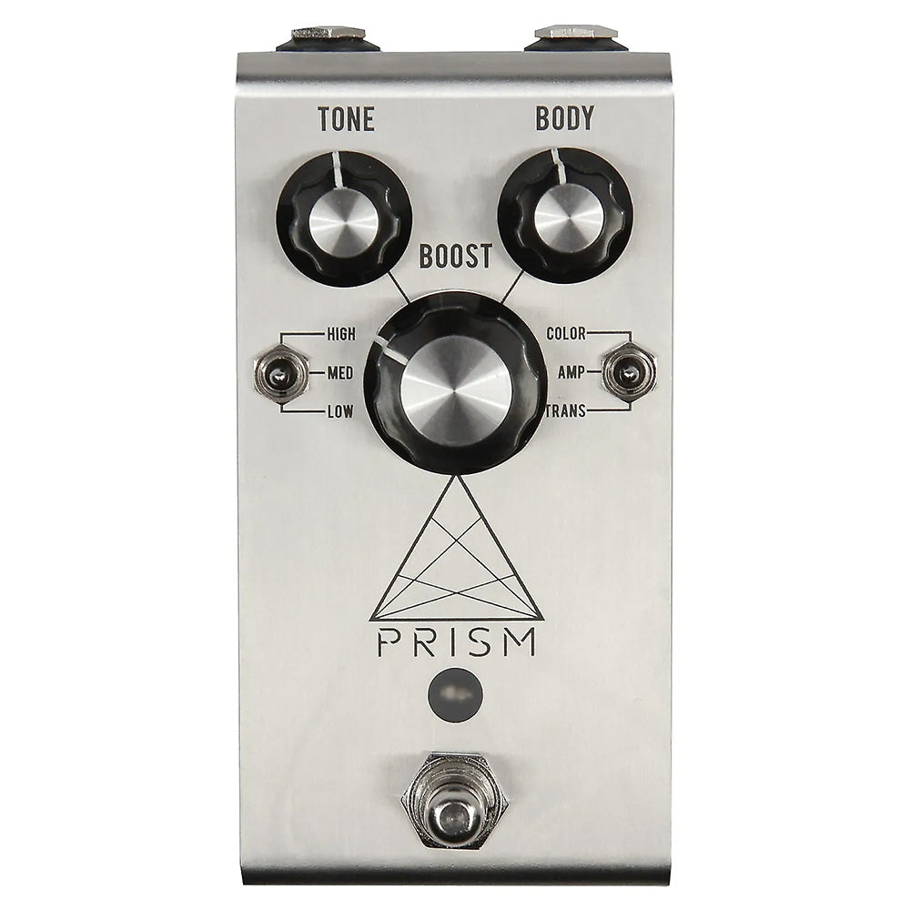 Jackson Audio PRISM Tone-Shaping Preamp / Buffer/ Boost / EQ Guitar Pedal - Steel