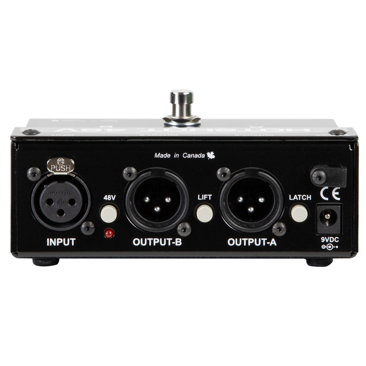 Radial HotShot 48V Condenser Microphone Switcher Pedal