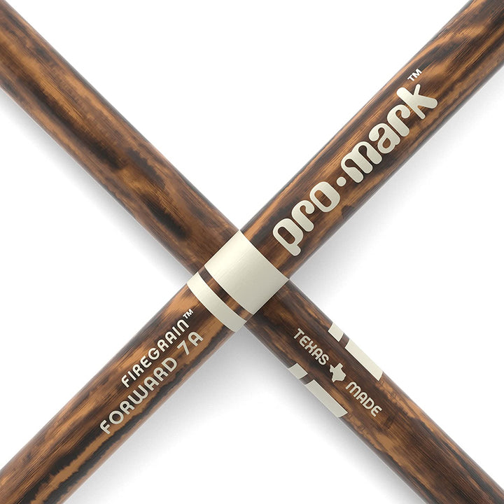 Promark TX7AW-FG -Promark Classic 7A Firegrain Hickory Drumsticks
