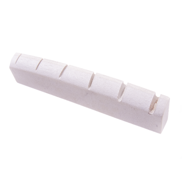 Fender Acoustic Guitar Pre-Slotted Micarta String Nut - White