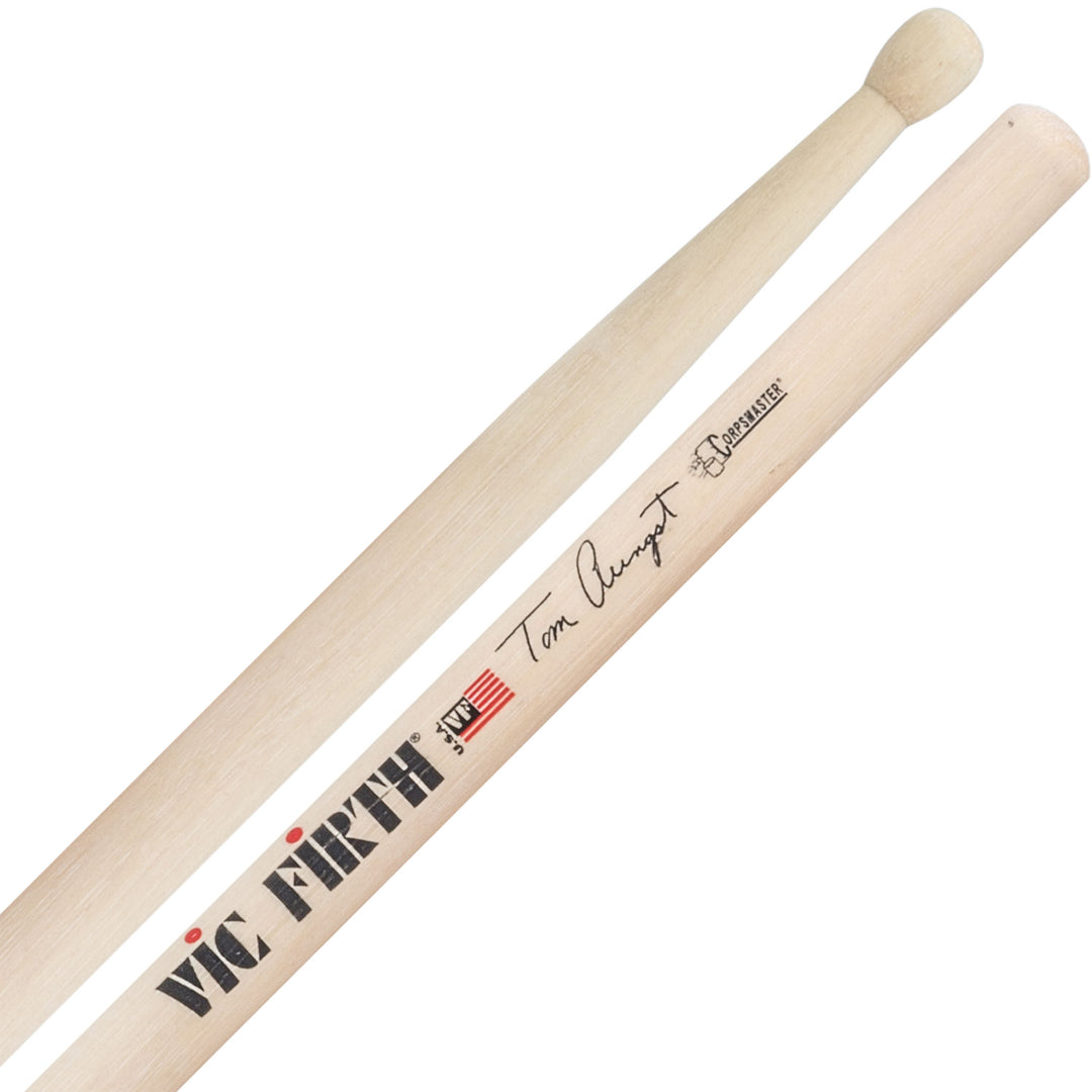 Vic Firth STA Corpsmaster Signature Snare Drumsticks Tom Aungst