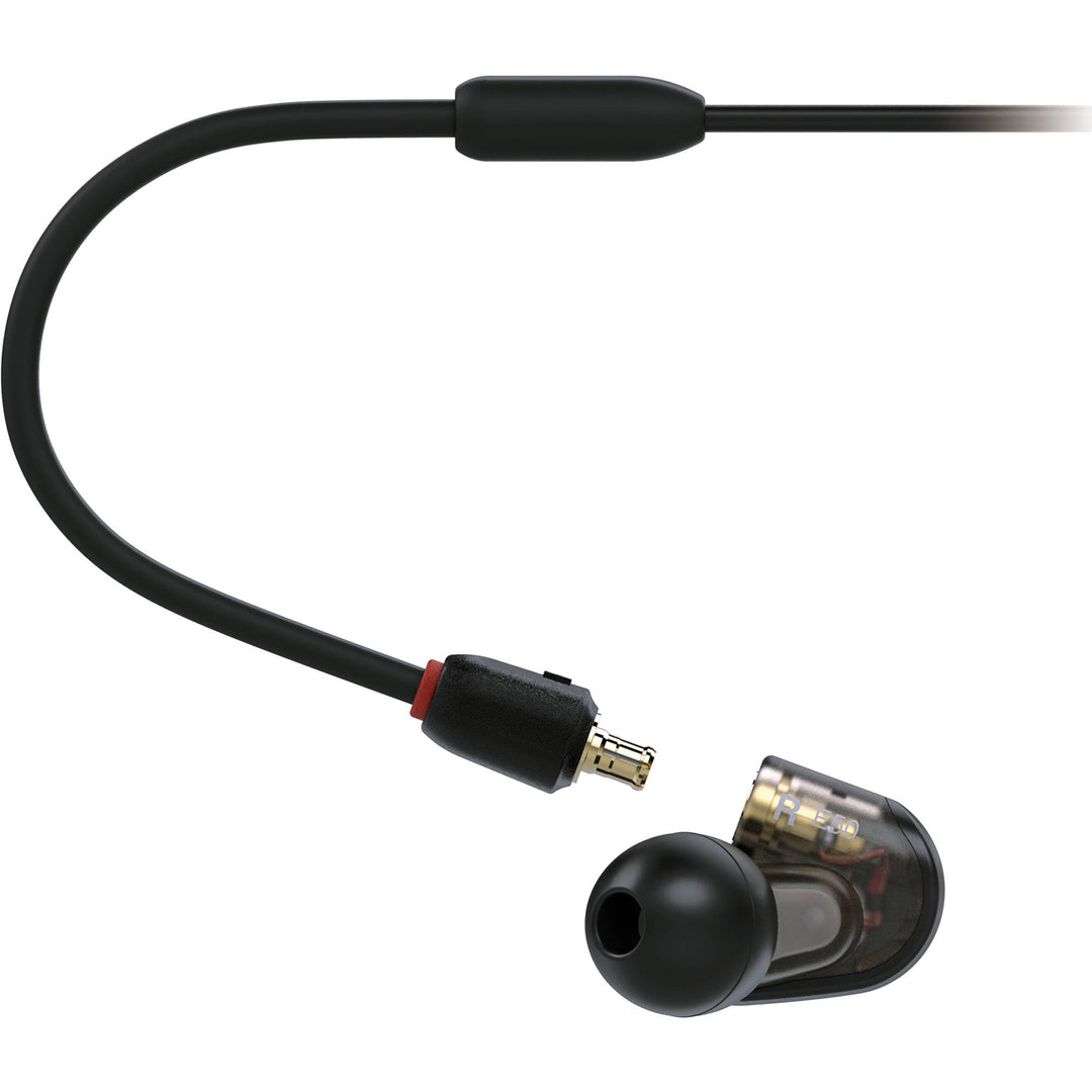 Audio-Technica ATH-E50 In-Ear Monitor Headphones w/ Flexible Memory Cable