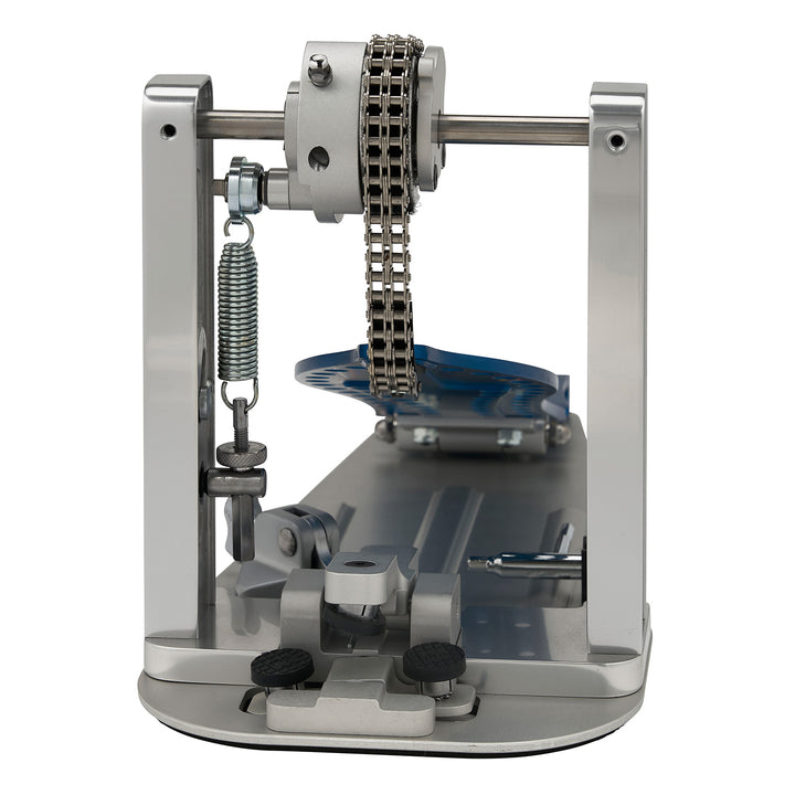 DW CPMCDBL Machined Chain Drive Single w/ Blue Footboard & Heel