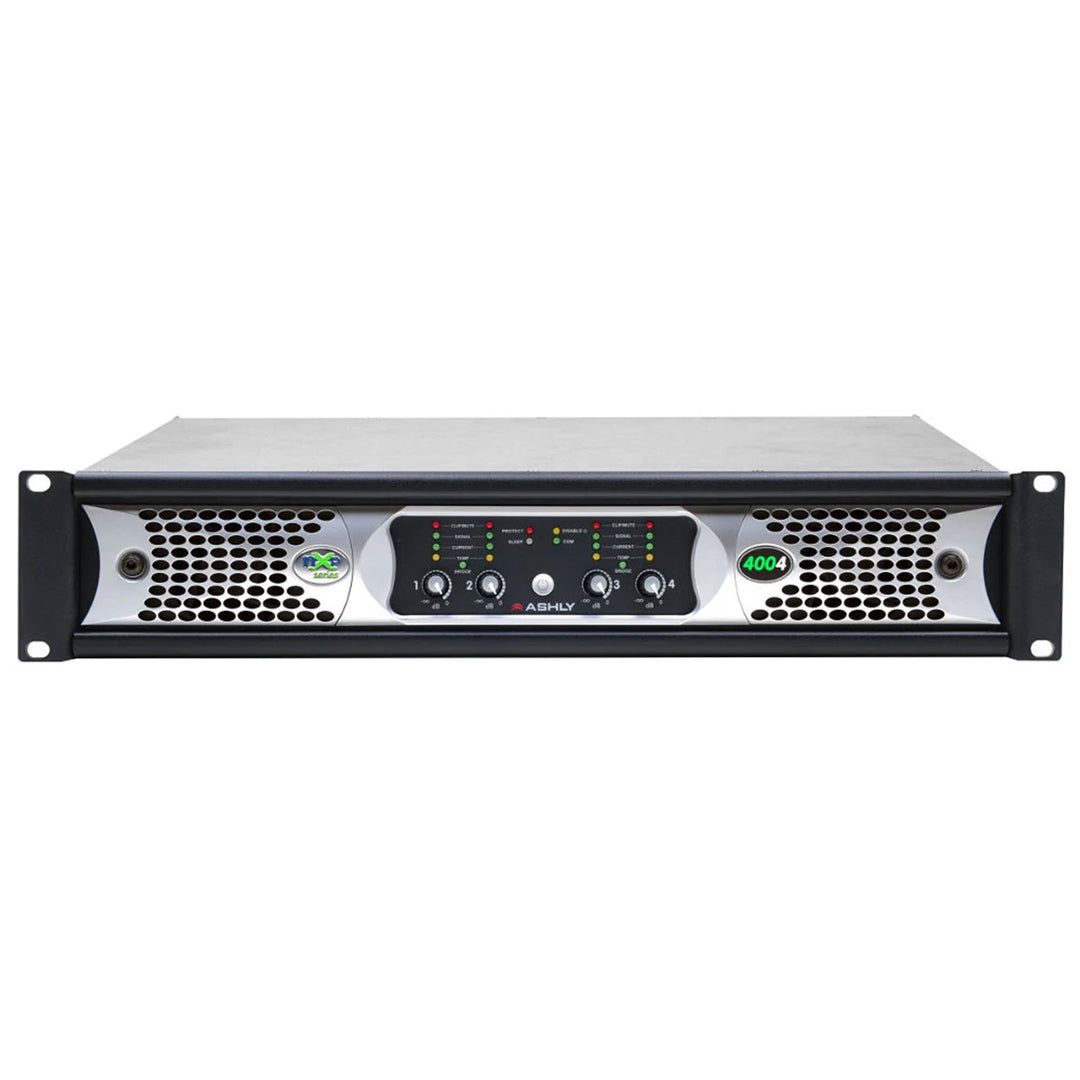 Ashly nXp4004 amplifier plus OPDante Option Card