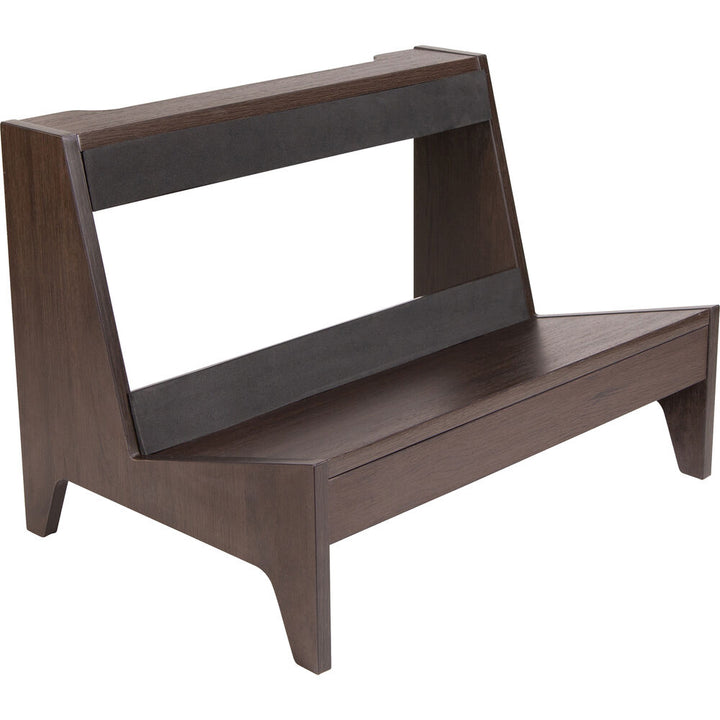 Gator Frameworks Elite Series Large Combo Guitar Amp Stand - Dark Walnut Brown