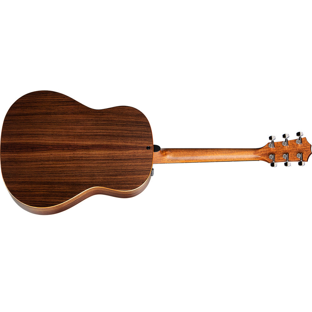 Taylor Guitars Builder's Edition 717e, West African Crelicam Ebony Fretboard, Expression System ® 2 Electronics, Non-cutaway with Taylor Deluxe Hardshell-Western Floral Case