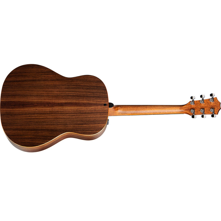 Taylor Guitars Builder's Edition 717e, West African Crelicam Ebony Fretboard, Expression System ® 2 Electronics, Non-cutaway with Taylor Deluxe Hardshell-Western Floral Case