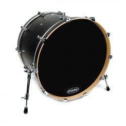 Evans BD24RB-NP 24'' EQ3 Black Bass No Port Drumhead