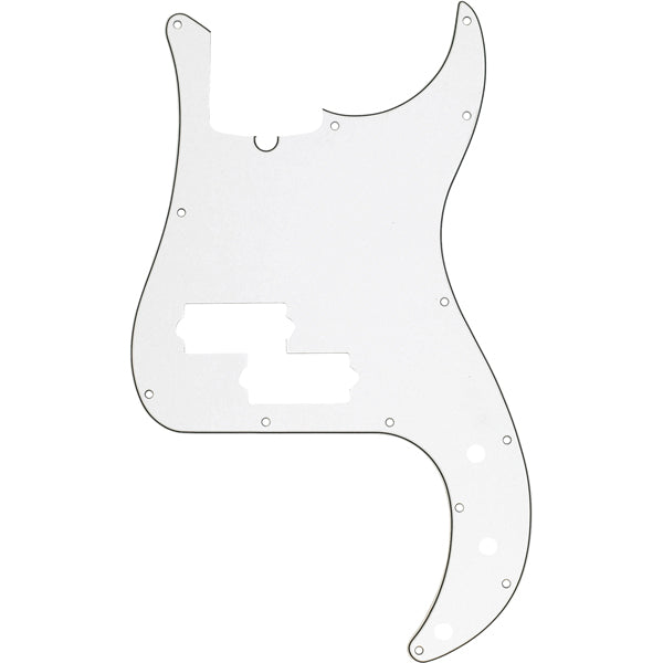 Fender Pickguard for Precision Bass 13-Hole Mount w/ Truss Rod Notch 3-Ply - Parchment