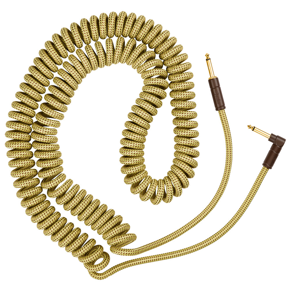 Fender Deluxe Coil Guitar Cable, Tweed - 30’