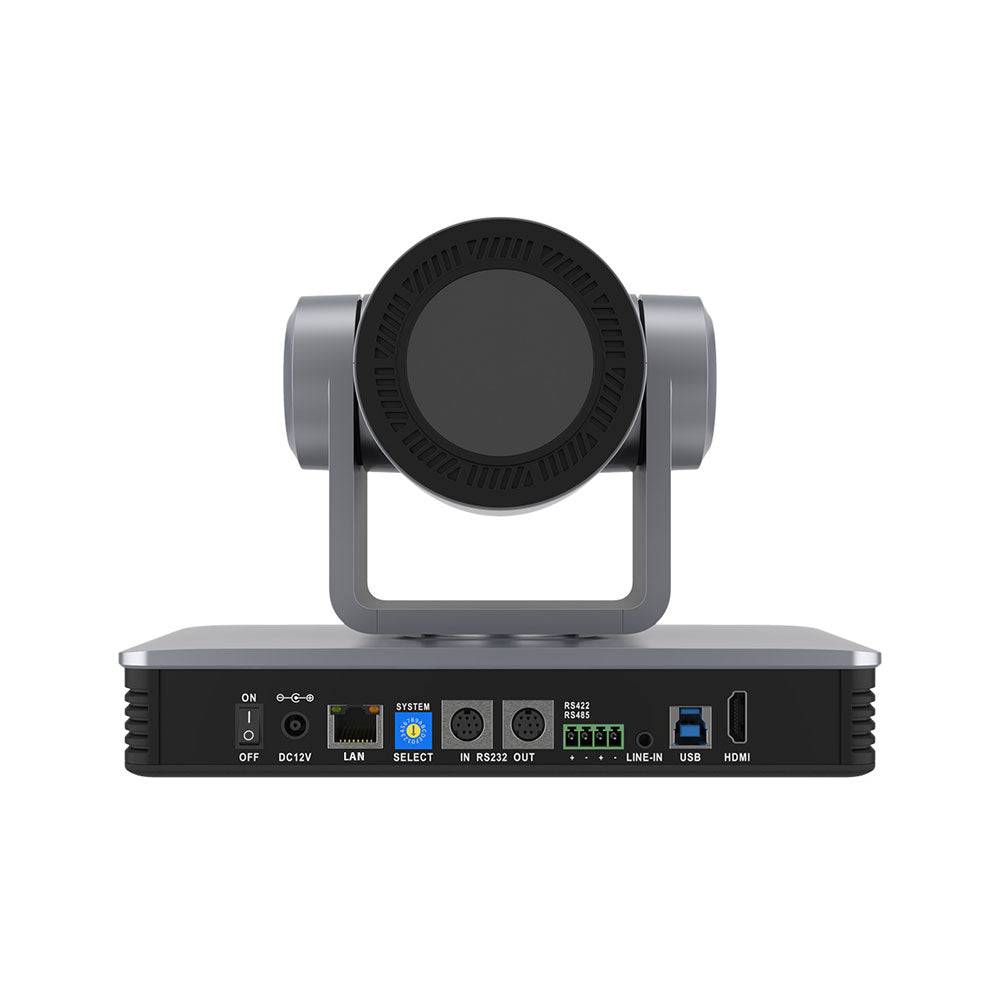 BZBGEAR - 12X PTZ 4K HDMI/USB 3.0 Live Streaming Camera Series With Sony CMOS (Gray)
