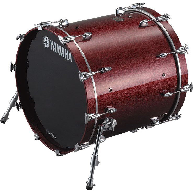 Yamaha Absolute Hybrid Maple 18” x 15” Bass Drum - Classic Walnut
